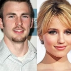  Chris Evans and Dianna Agron Romancing