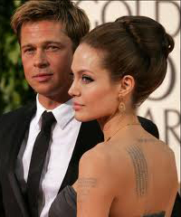 Brad Pitt and Angelina Jolie sell babies photos