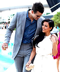 Kim kardashian and kris humphries getting apart