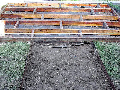 Wooden Panels for the Deck