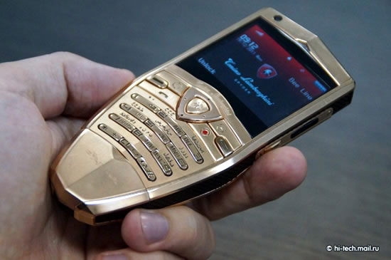 Lamborghini Launches Gold Plated Phones Lamborghini Launches Gold Plated Phones