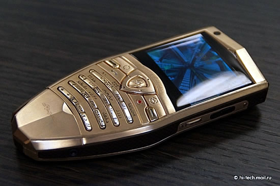 Lamborghini Gold Plated Cell Phones