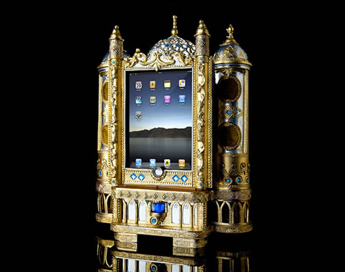 Ornate Ipad Dock is fit for Royalty