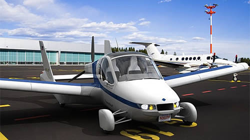 Terrafugia Transition Roadable Aircraft Pics