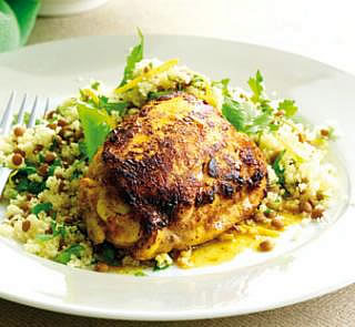 Moroccan Chicken with Couscous Recipe