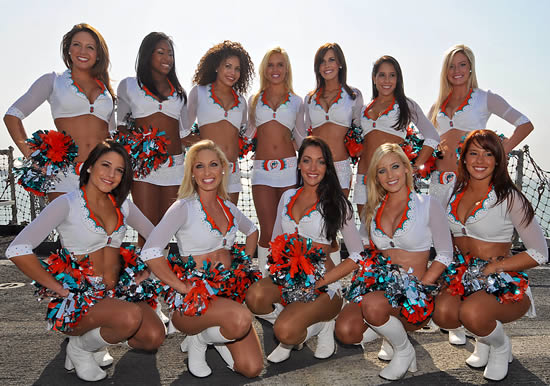 Miami Dolphins Cheerleaders Pictures