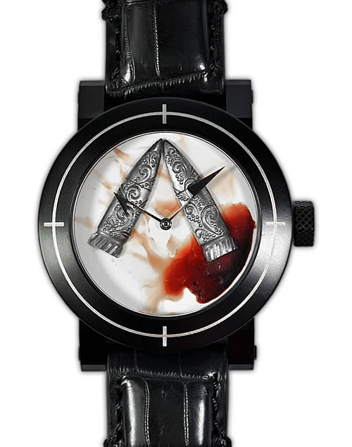 Artya Blood and Bullet Watch for Halloween