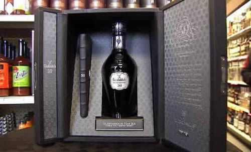50 Year old Bottle of Glenfiddich Scotch Whisky