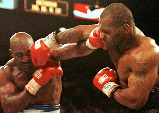Mike Tyson and Evander Holyfield Fight