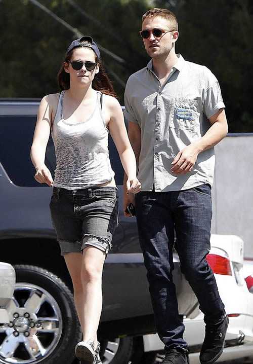 Robsten Have a Gas Together in Los Angeles