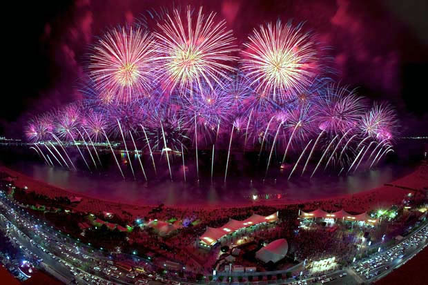 Fireworks Display Abu Dhabi
