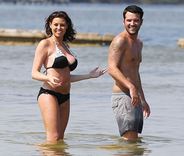 Jessica Wright and Ricky Rayment