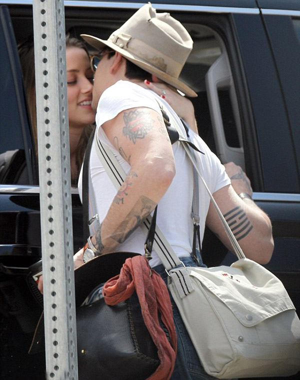Johnny Depp and  Amber Heard images