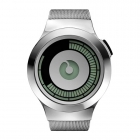  Futuristic ZIIIRO Saturn Silver Wrist Watch