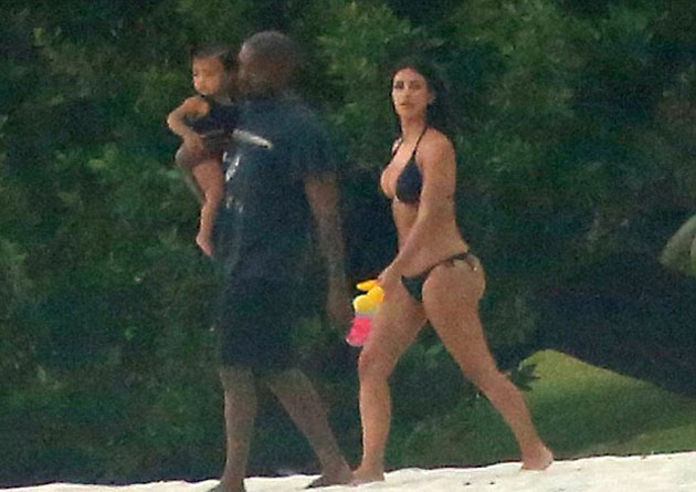 Kim_Kardashian_Kanye_West_and_baby_North_Vacation
