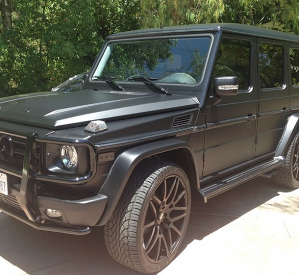 Kylie Jenner’s Matte Mercedes G Wagon