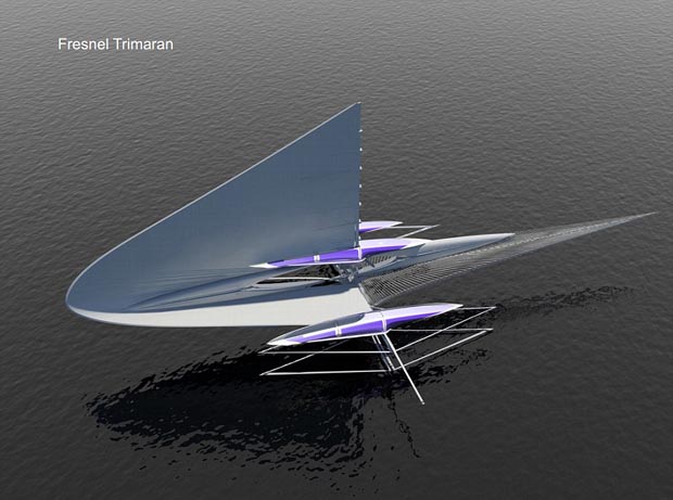 Futuristic_TRIMARAN yacht_with_solar_panels_2