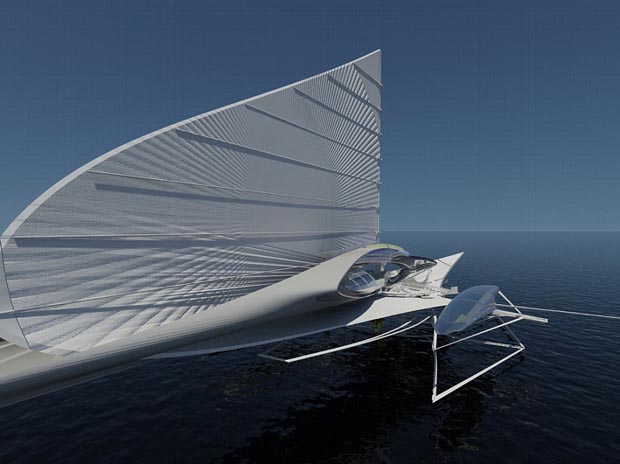 Futuristic_TRIMARAN yacht_with_solar_panels_5