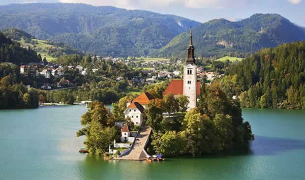 Small European Bled Slovenia