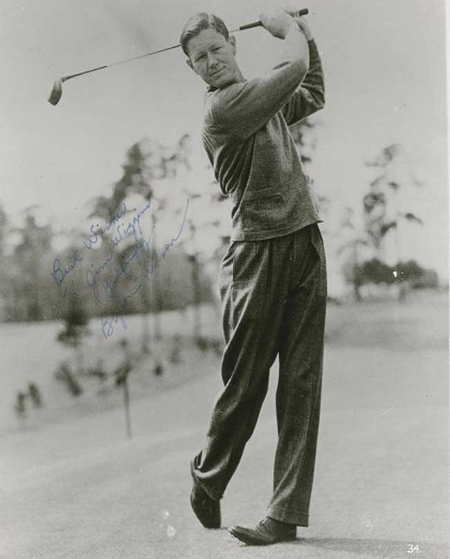 Byron Nelson Golfer