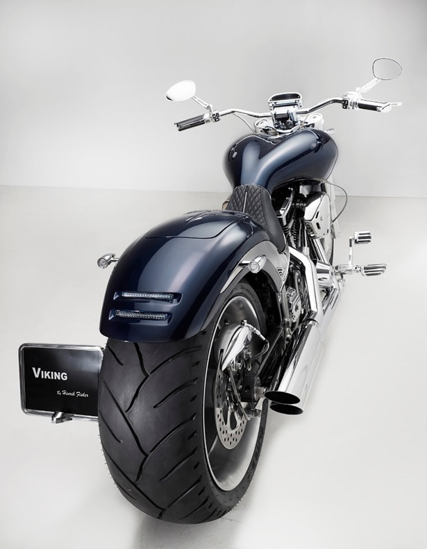 Viking chopper designed by the renowned Henrik Fisker