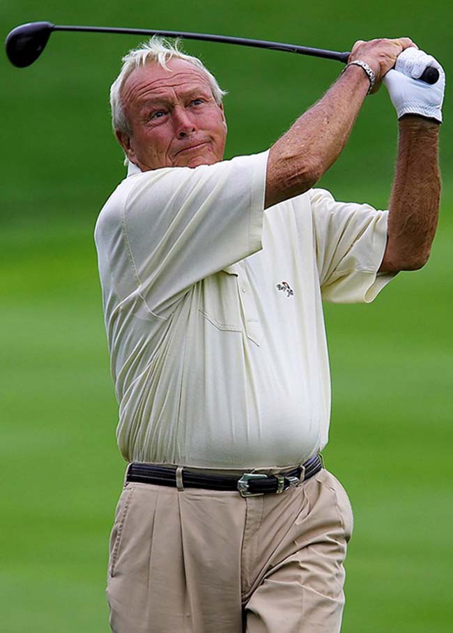 top golfer Arnold Palmer