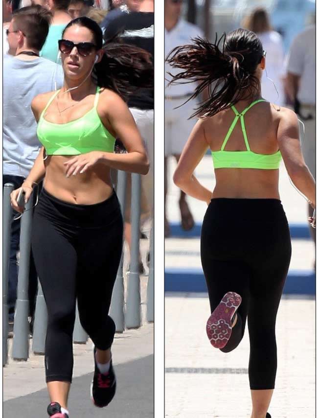 Jessica_Lowndes_neon_green_sports_bra_3