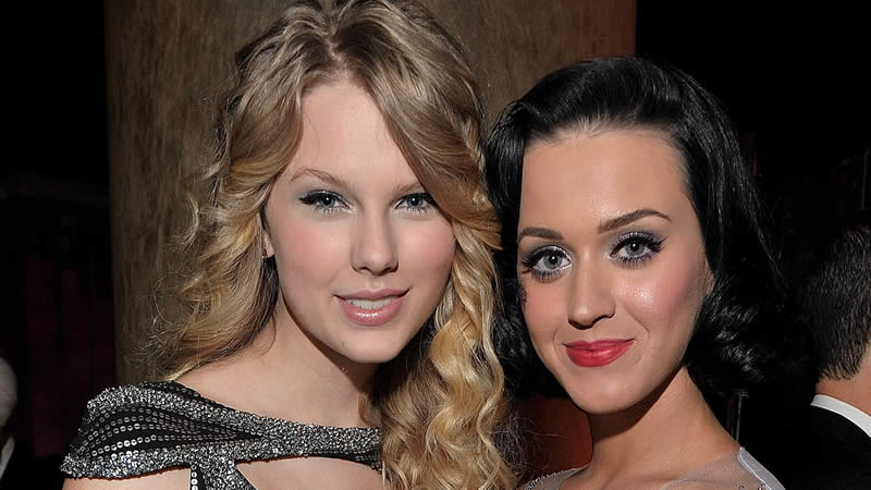 Katy Perry and Taylor Swift