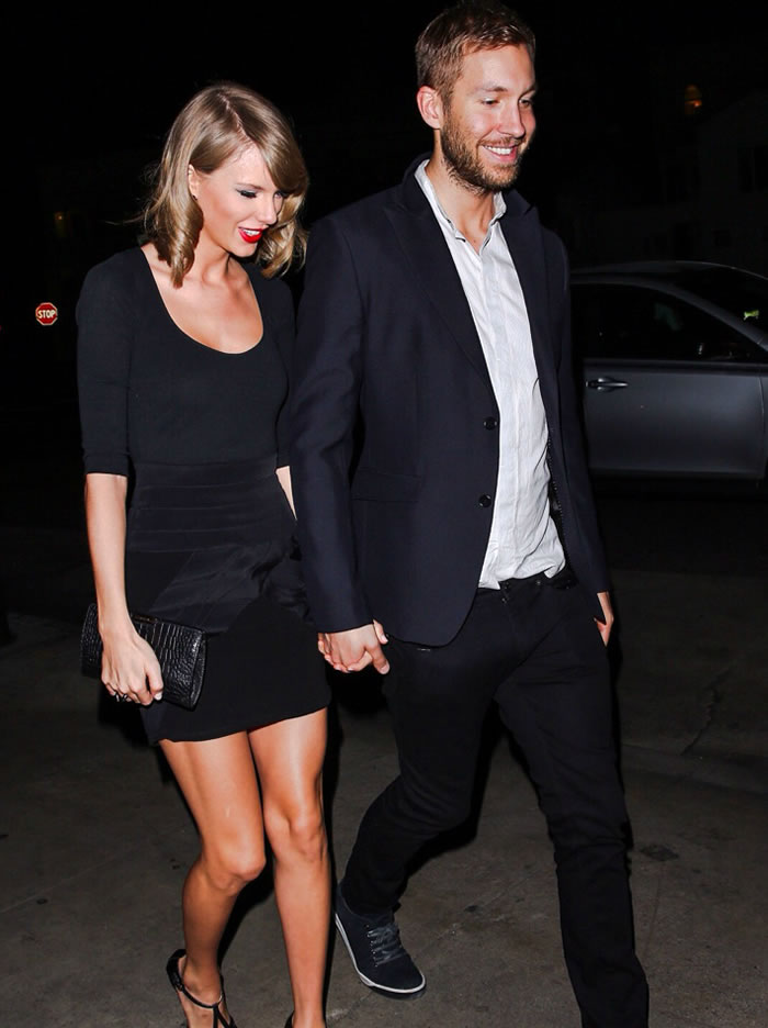 Taylor Swift and Calvin Harris 