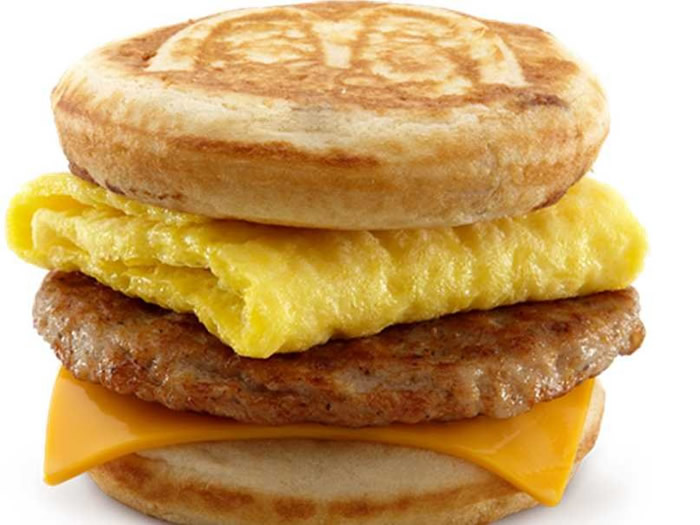 McDonald' breakfast foods