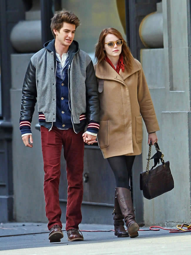 Emma Stone and Andrew Garfield