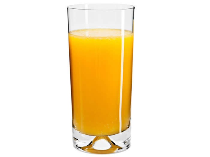 Juice with protein powder