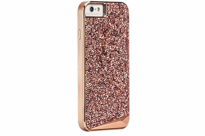 For the Chic Techie: Rose Gold iPhone 6/6s Case