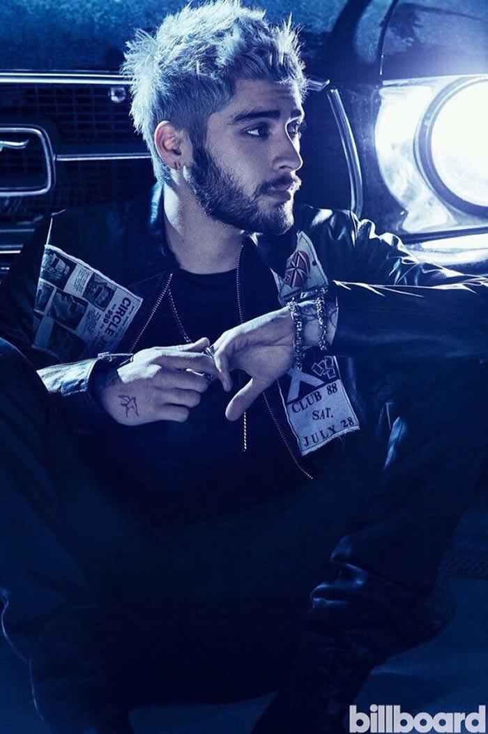 Zayn Malik' Billboard Cover Shoot