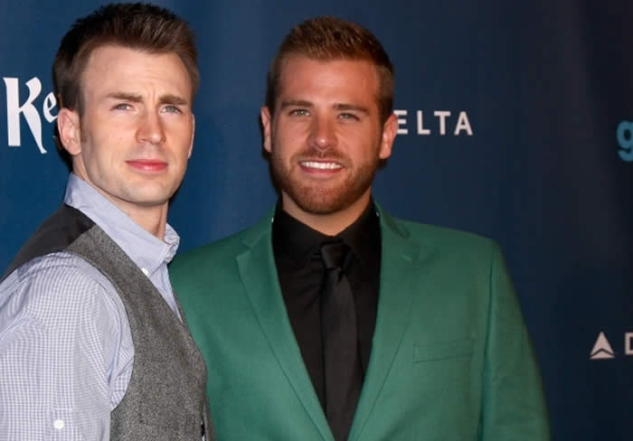 Chris Evans and Brother Scott Evans