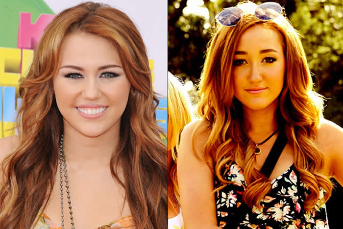 Miley Cyrus and Sister Noah Cyrus