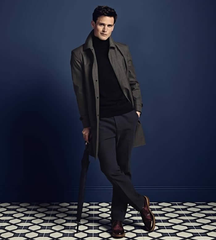 Roll Neck + Slim Trousers