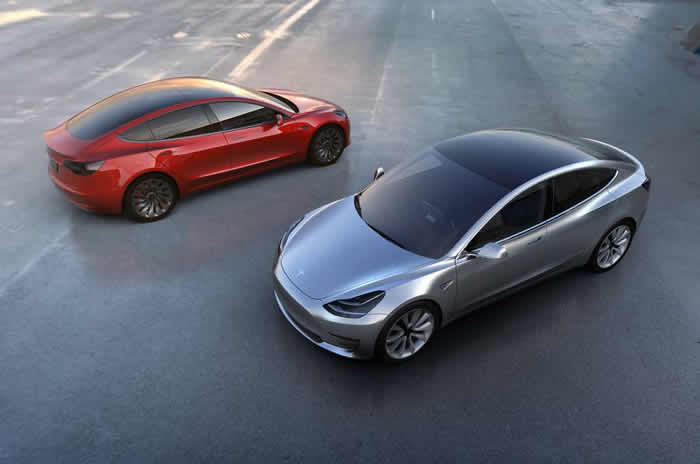Tesla Model 3 revealed