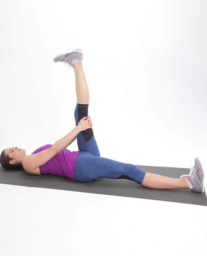 Reclined Hamstring Stretch