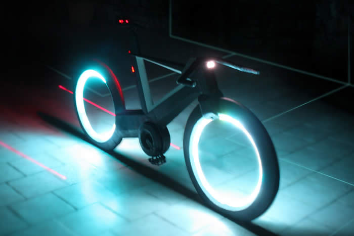 Hubless Smart Bicycle