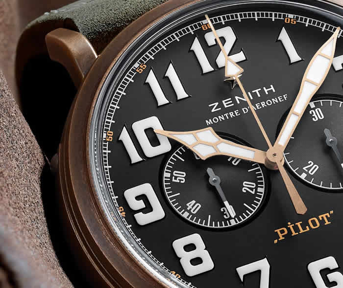 Zenith Heritage Pilot Extra Special Chronograph Watch