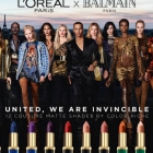  L’Oréal Paris and Balmain Paris Unveil Lipstick Ad Campaign