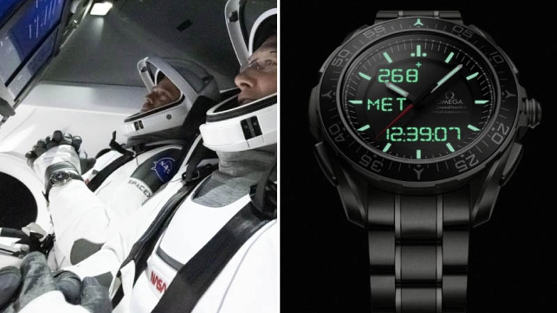  An Astronaut Wore an Omega X-33 Watch Aboard the SpaceX Falcon 9