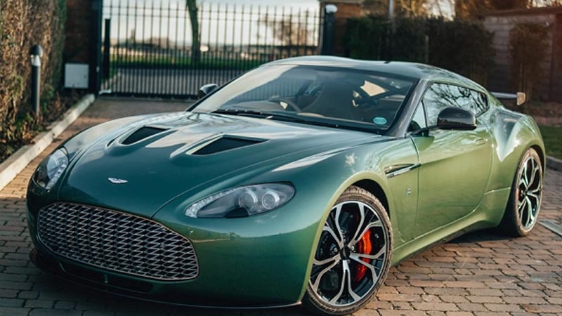  This One-of-a-Kind Aluminum Aston Martin V12 Zagato Can Now Be Yours