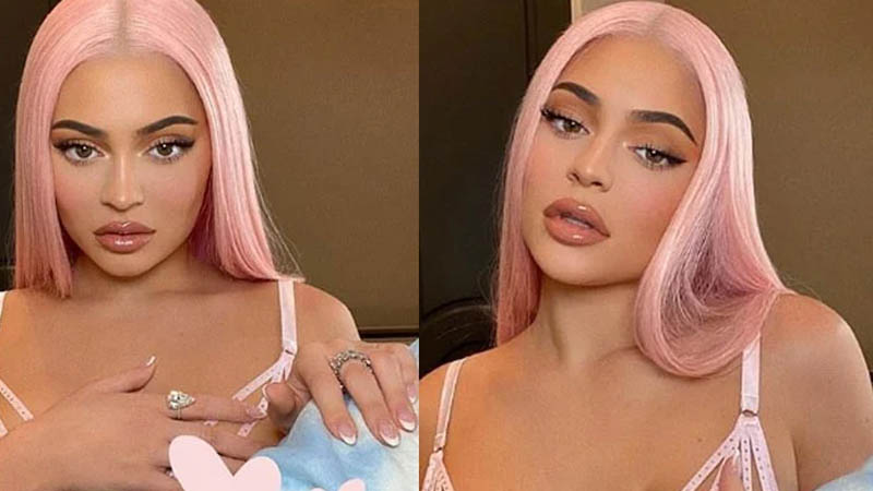  Kylie Jenner slays in tiny outfit as she takes rose bath ahead of Christmas