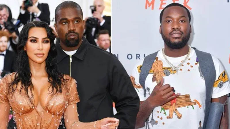  Meek Mill reacts to Kanye West’s accusations about Kim Kardashian