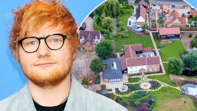  Ed Sheeran ‘wants to buy out’ owners of 3 houses on edge of his £3.7m estate