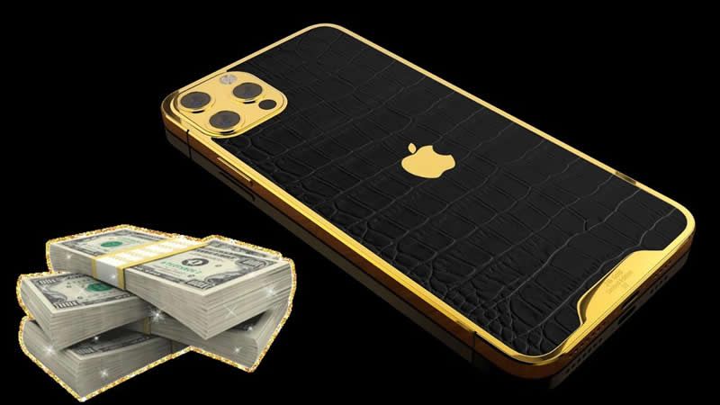  Most expensive iPhone 12 pro max in the world and coated in gold