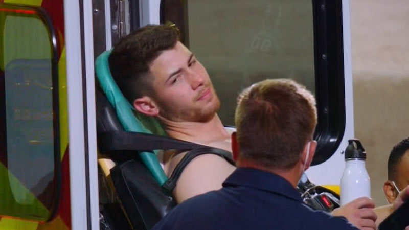  Video Shows Moment Nick Jonas Crashed His BMX Bike in Olympic Dream Special