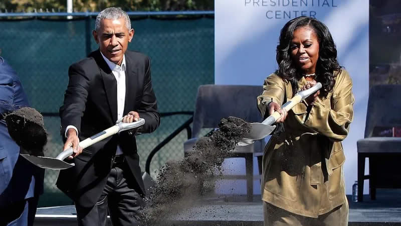  After 5 years, Obama Breaks Ground in Chicago for Massive Presidential Center Project